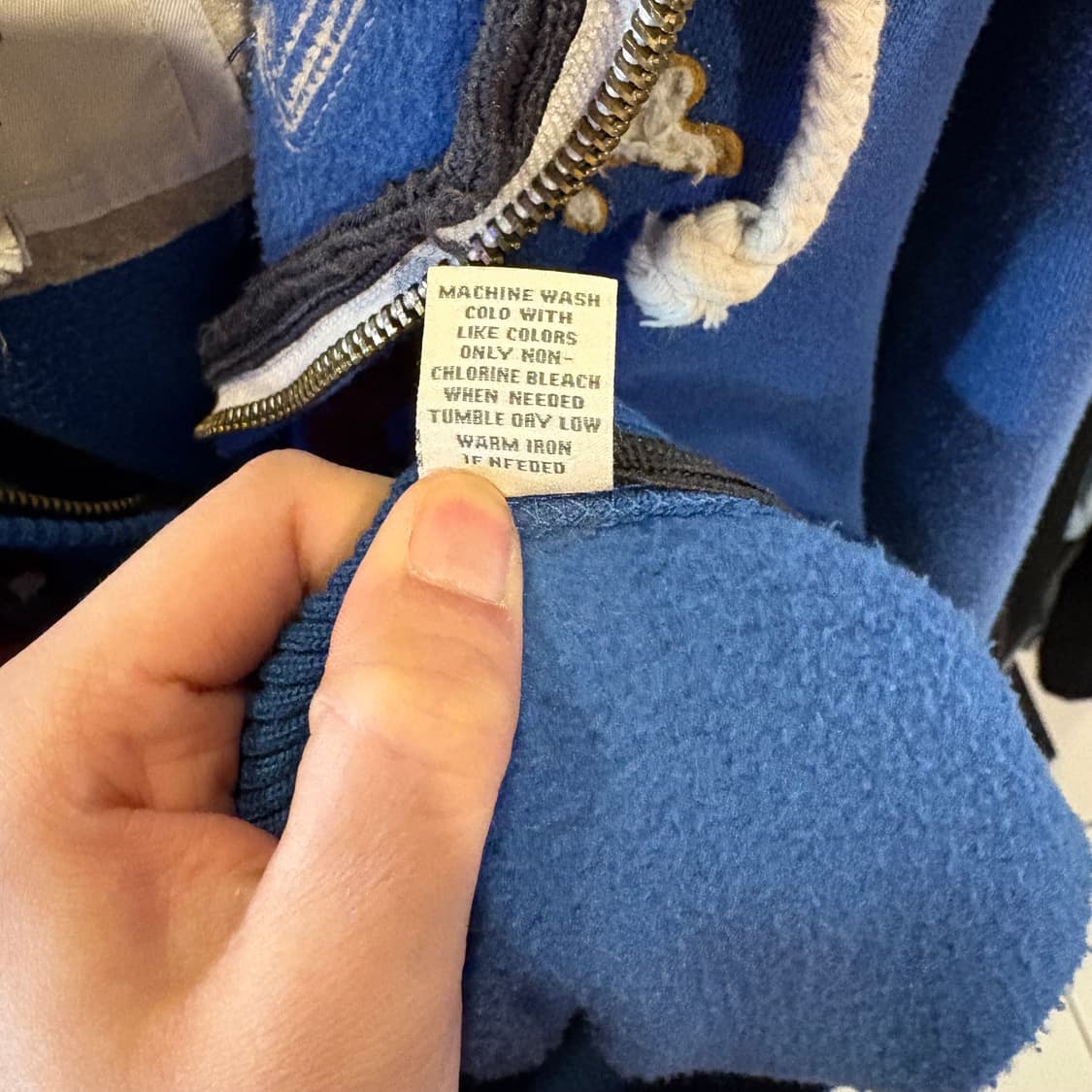 아베크롬비 블루 후드집업 상품이미지7