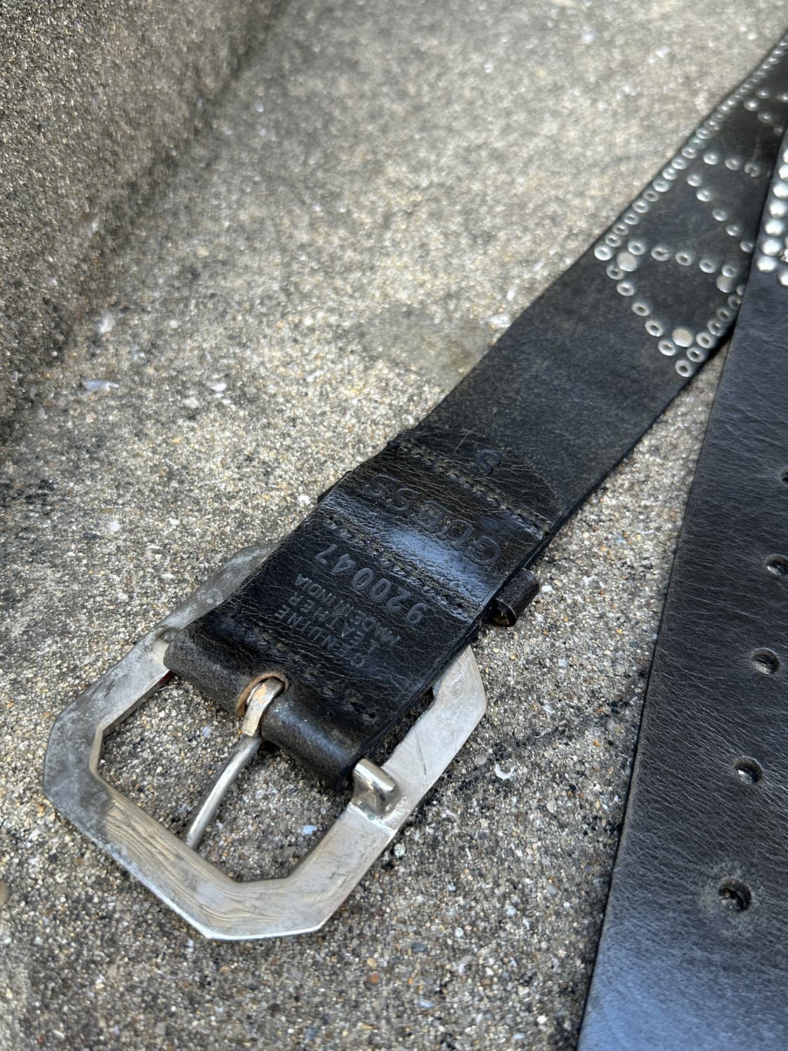 GUESS stud point western belt  상품이미지5