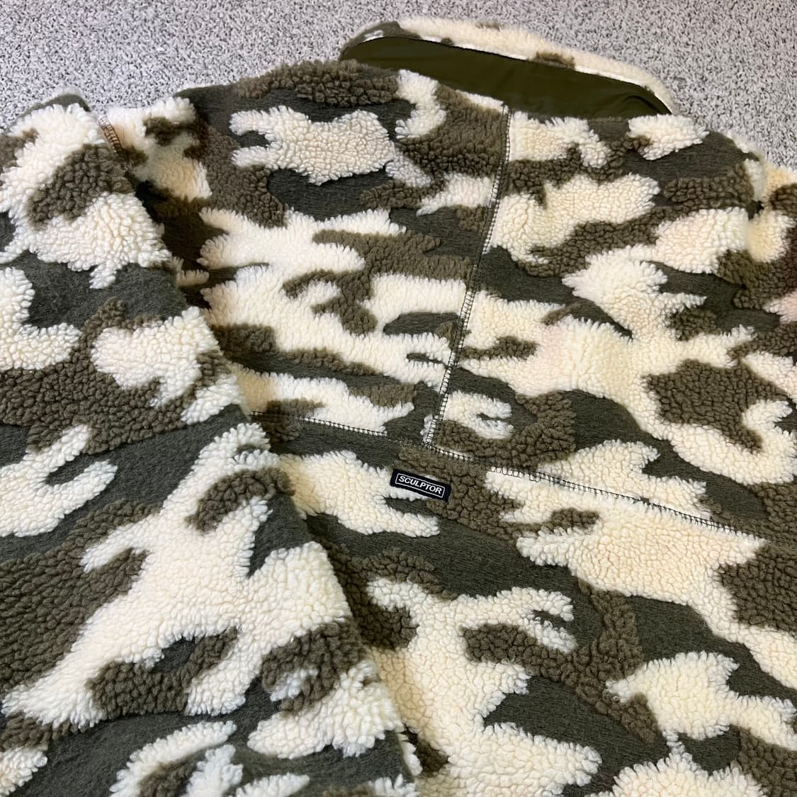 스컬프터 카모플라쥬 플리스 자켓 상품이미지4