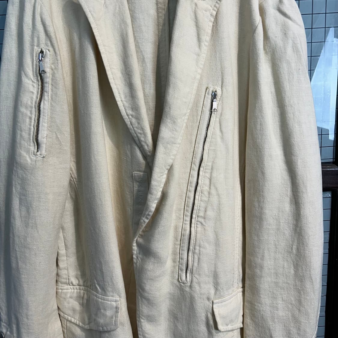 존 리치몬드 린넨 블레이저 상품이미지6