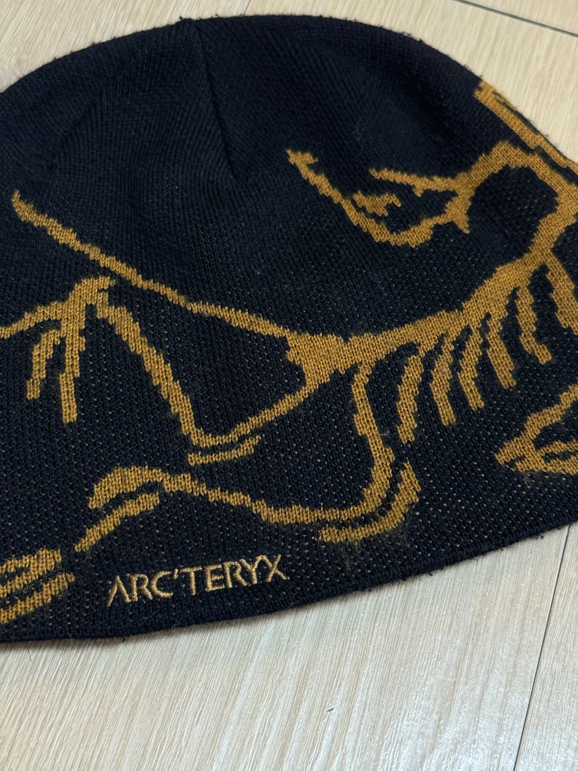 [OS] 아크테릭스 버드 헤드 토크 비니 24k 블랙 상품이미지3