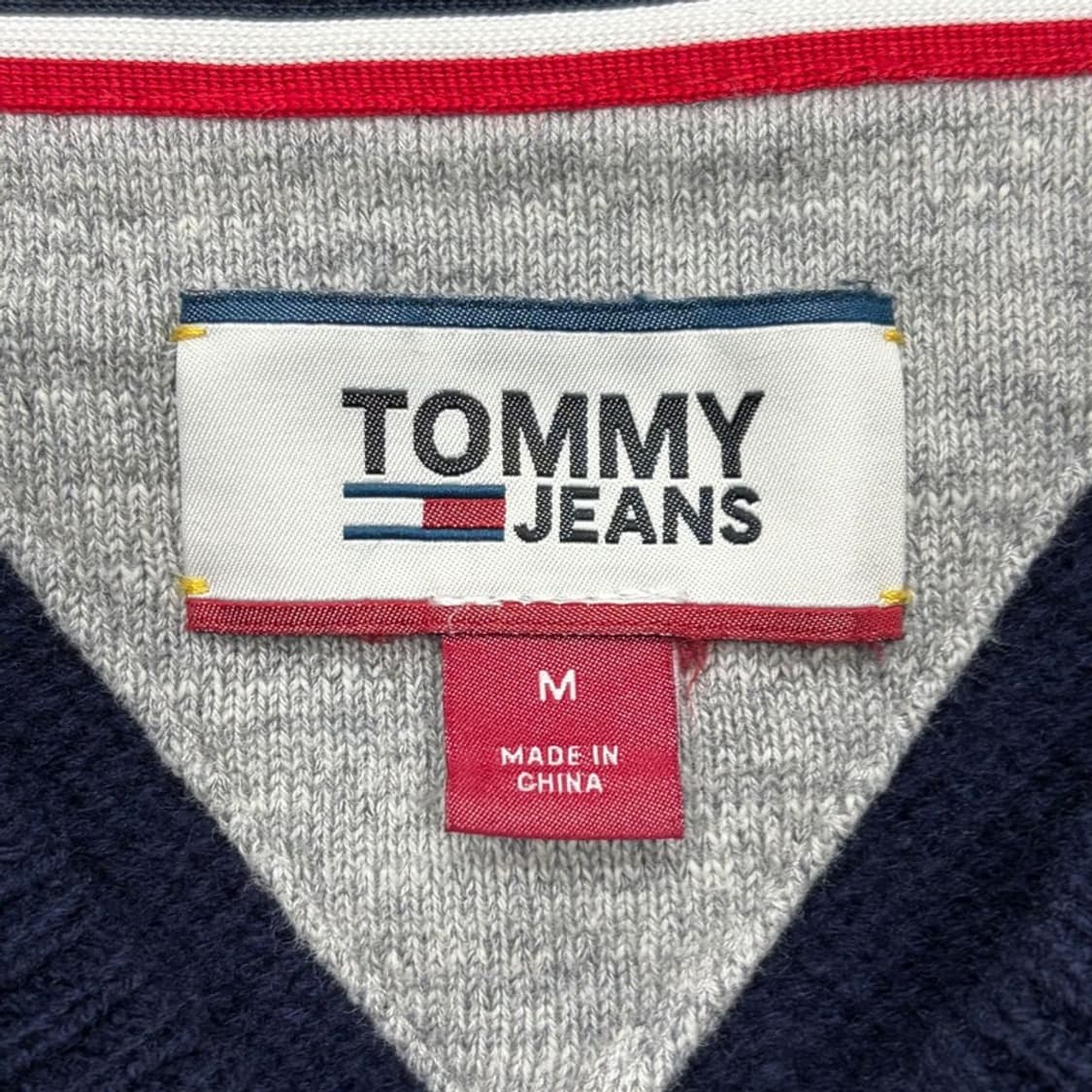 타미힐피거 울블렌드 니트 집업 v1980 상품이미지6