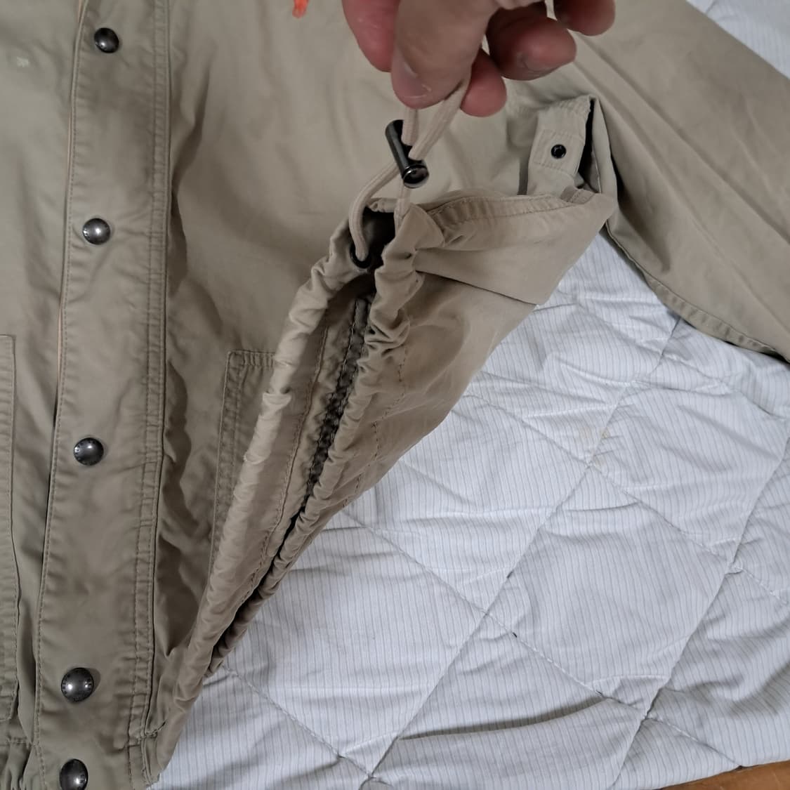 빈티지 폴로 코튼 후드 자켓 상품이미지4