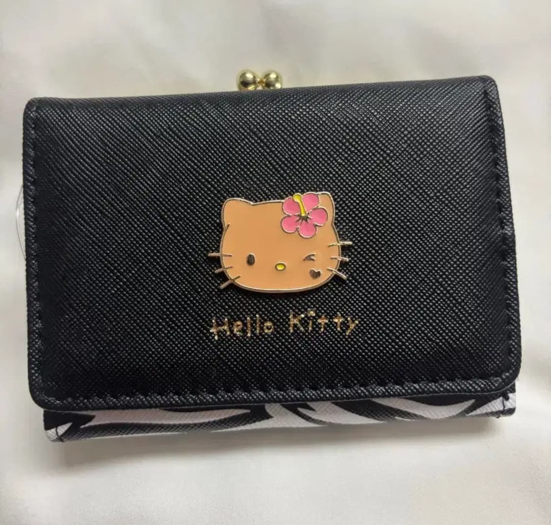 산리오 헬로키티 태닝키티 지브라 지갑 상품이미지1