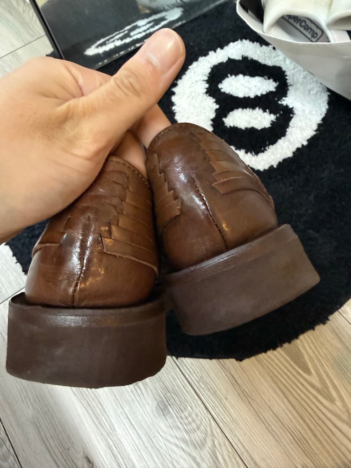 Yuketen 위빙 로퍼 브라운 270 상품이미지4