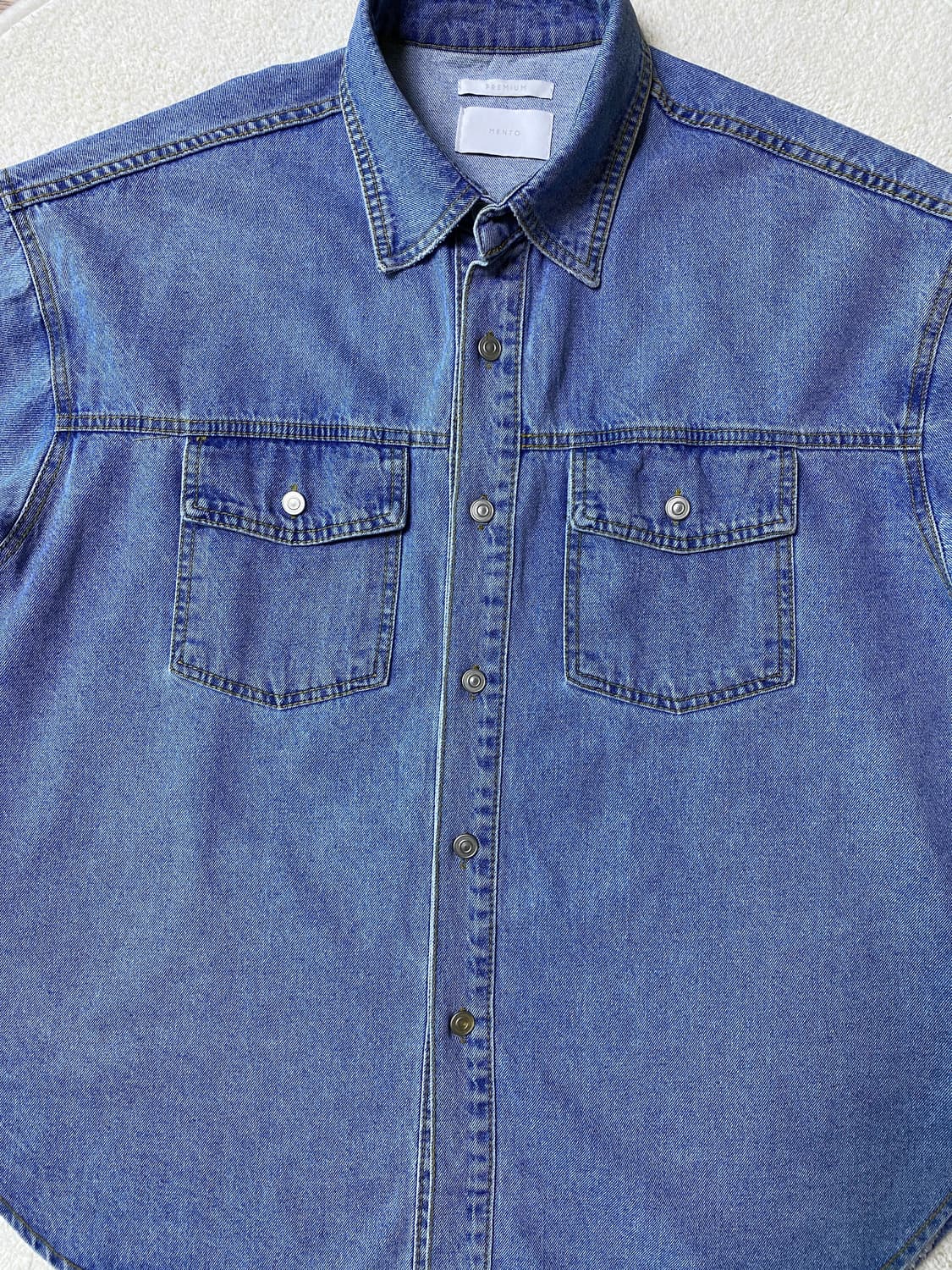 MENTO 멘토 PREMIUM 데님자켓 청자켓 (52) 상품이미지2