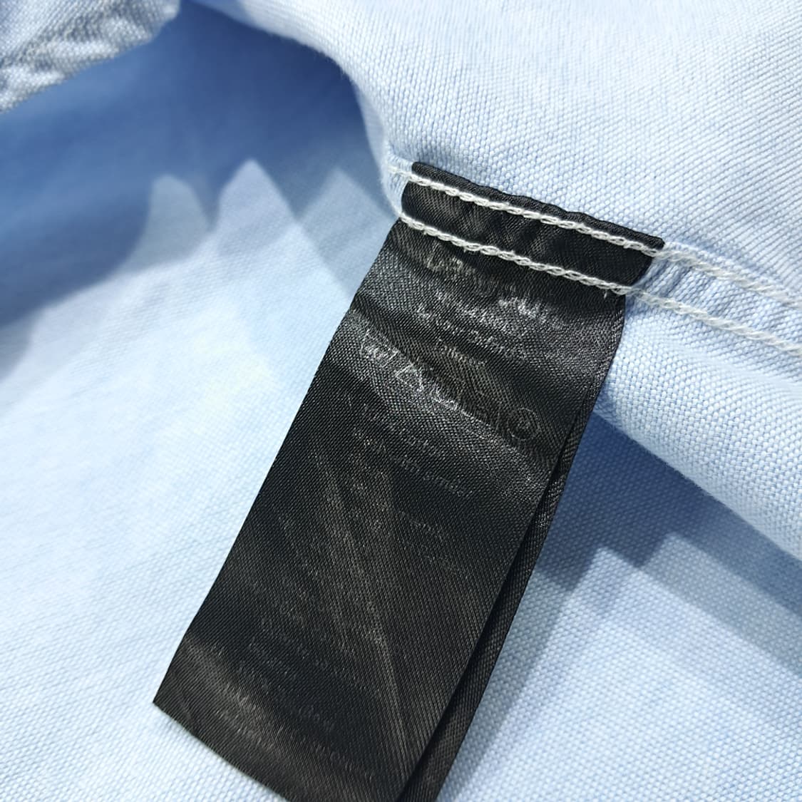 CL771 L 바버 코튼 버튼다운 클래식 블루 셔츠 남방 상품이미지6