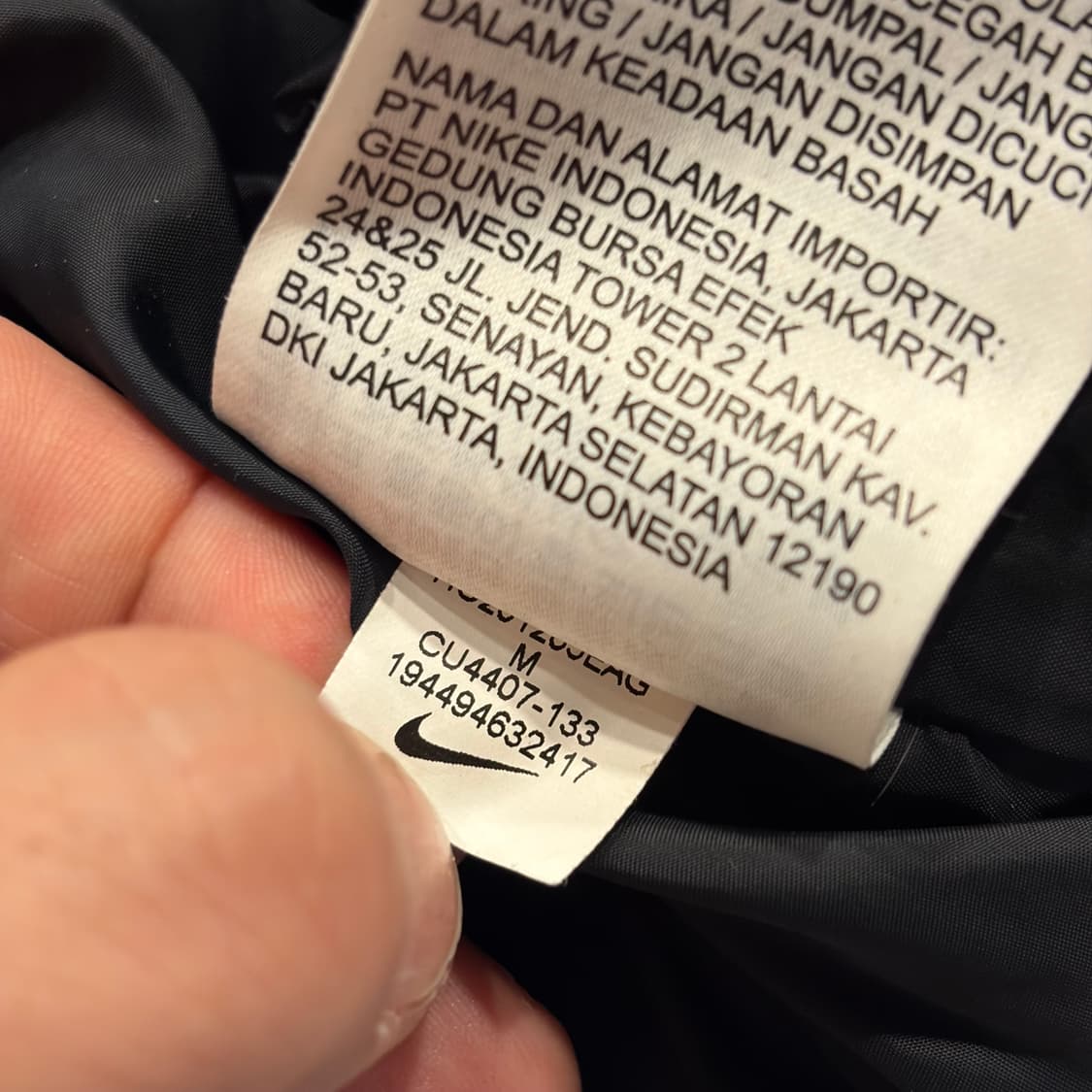 [M] 나이키 다운필 윈드러너 패턴 패딩 점퍼 B617 상품이미지9