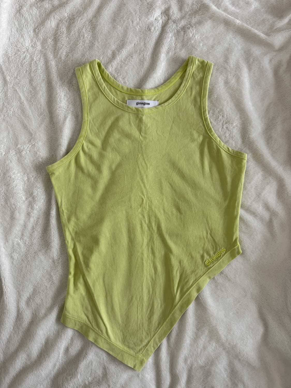 기마구아스 그린 탱크탑 상품이미지2