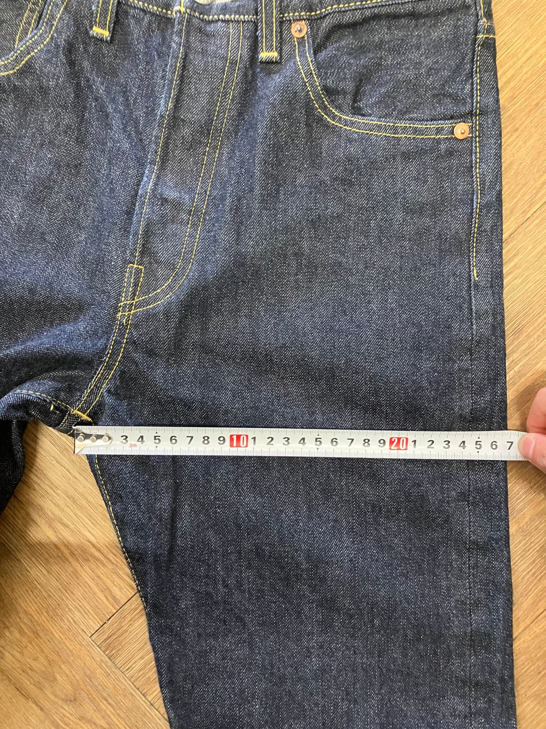 N129 리바이스 s501xx 셀비지 데님팬츠 상품이미지7