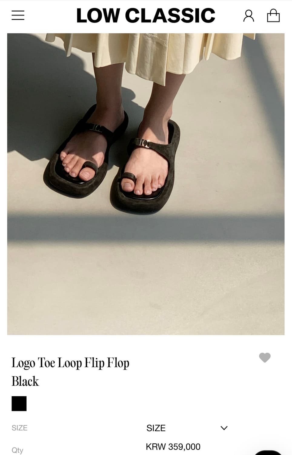 로우클래식 플립플랍 상품이미지2