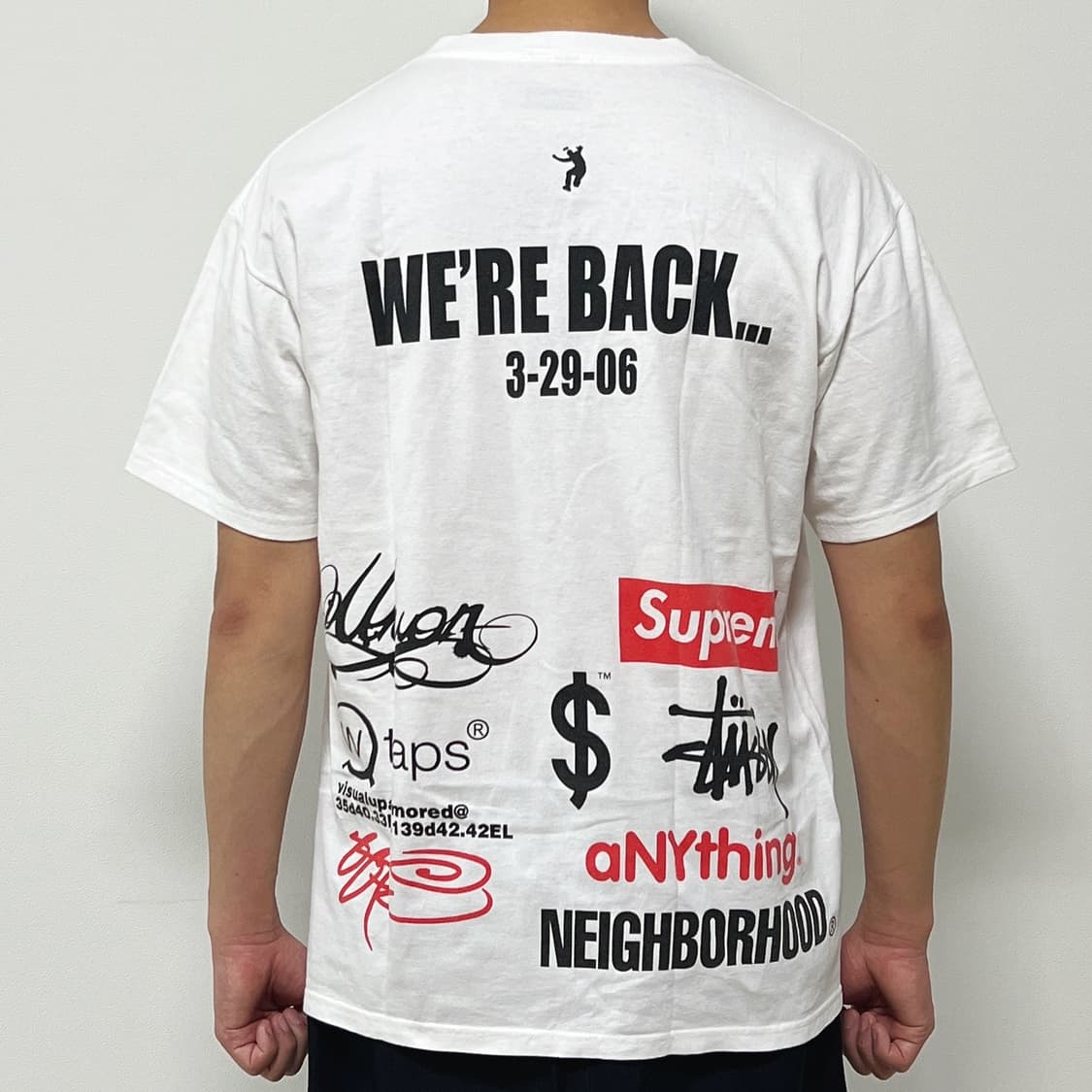 슈프림 2006 UNION LA 리뉴얼 기념 티셔츠 “RETURN OF  상품이미지1
