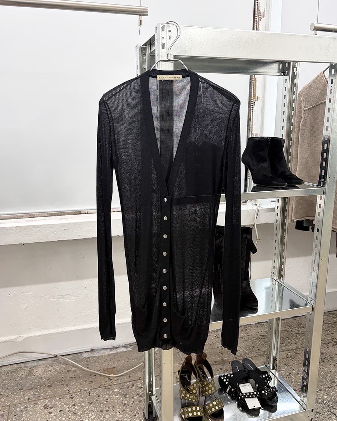 발렌시아가 2008S/S 버튼 롱 가디건 상품이미지1