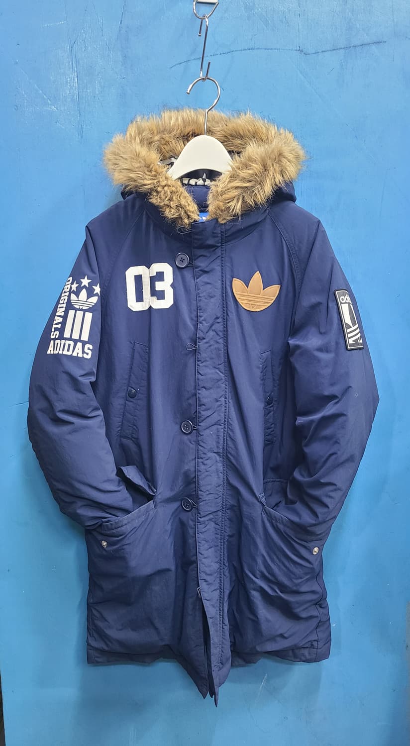 아디다스 오리털 하프패딩파카 상품이미지2