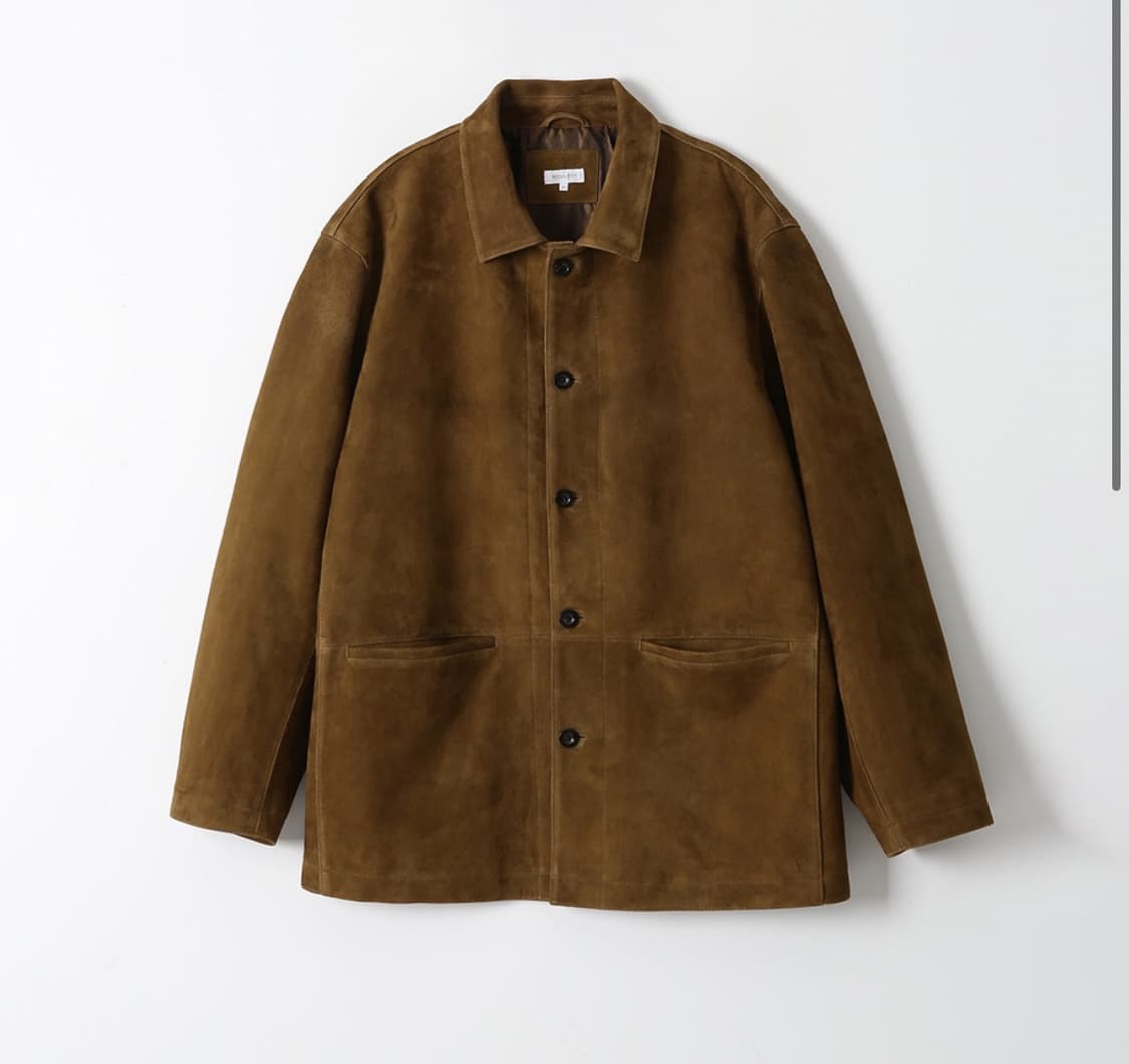 우드비 고트 스웨이드 자켓 브라운 2 상품이미지1