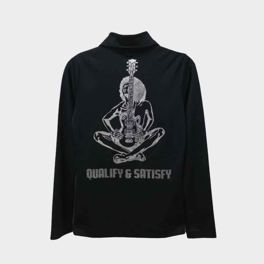 히스테릭 글래머 반집업 카라 긴팔티셔츠 66809 상품이미지1