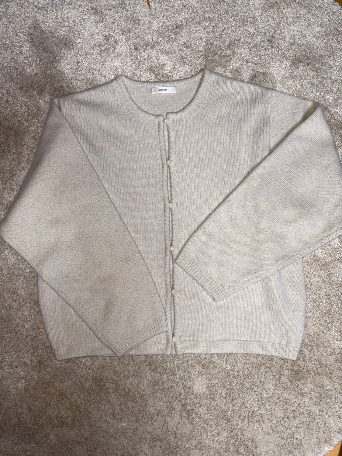 오브헤덴 opheden 울 크루넥 가디건 상품이미지5