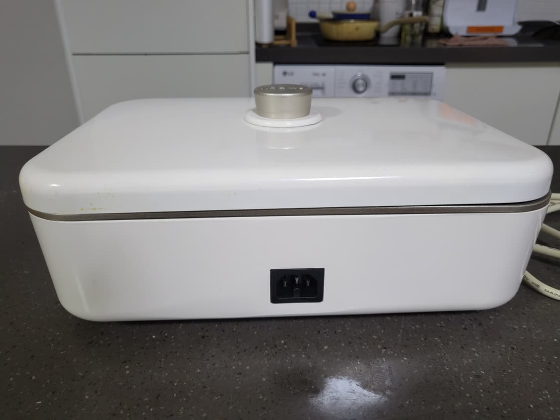 보토 A4BOX 레트로 전기그릴 테이블 멀티쿠커 화이트 상품이미지3