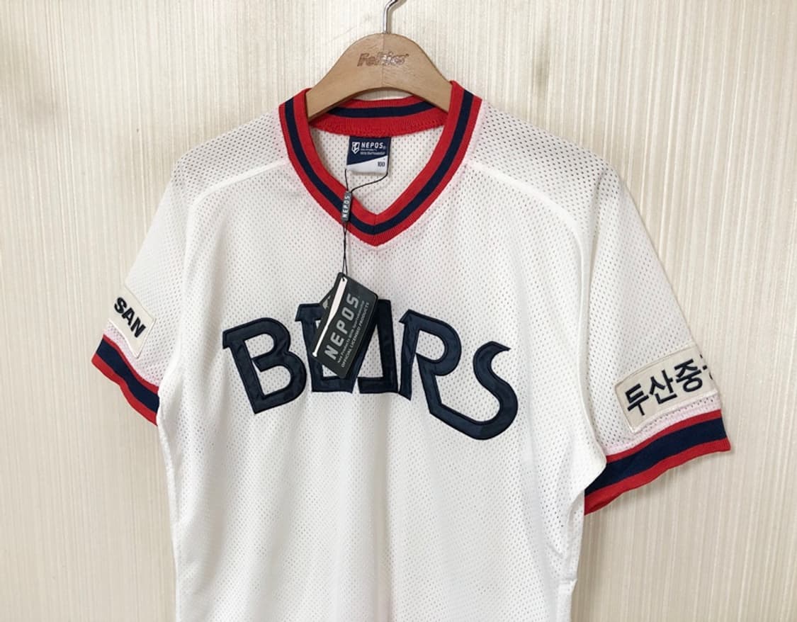 KBO 두산베어스 올드 홈유니폼/져지 100 상품이미지6