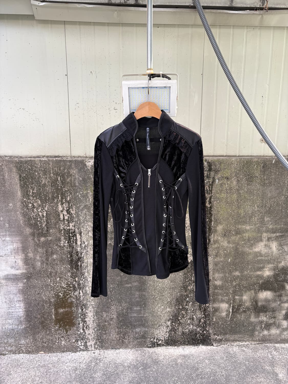 오즈 온 오즈 크로스 펑크 고딕 롱 슬리브 상품이미지1