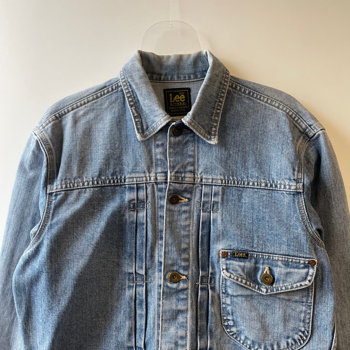 리 타입1 데님 트러커 자켓 상품이미지2