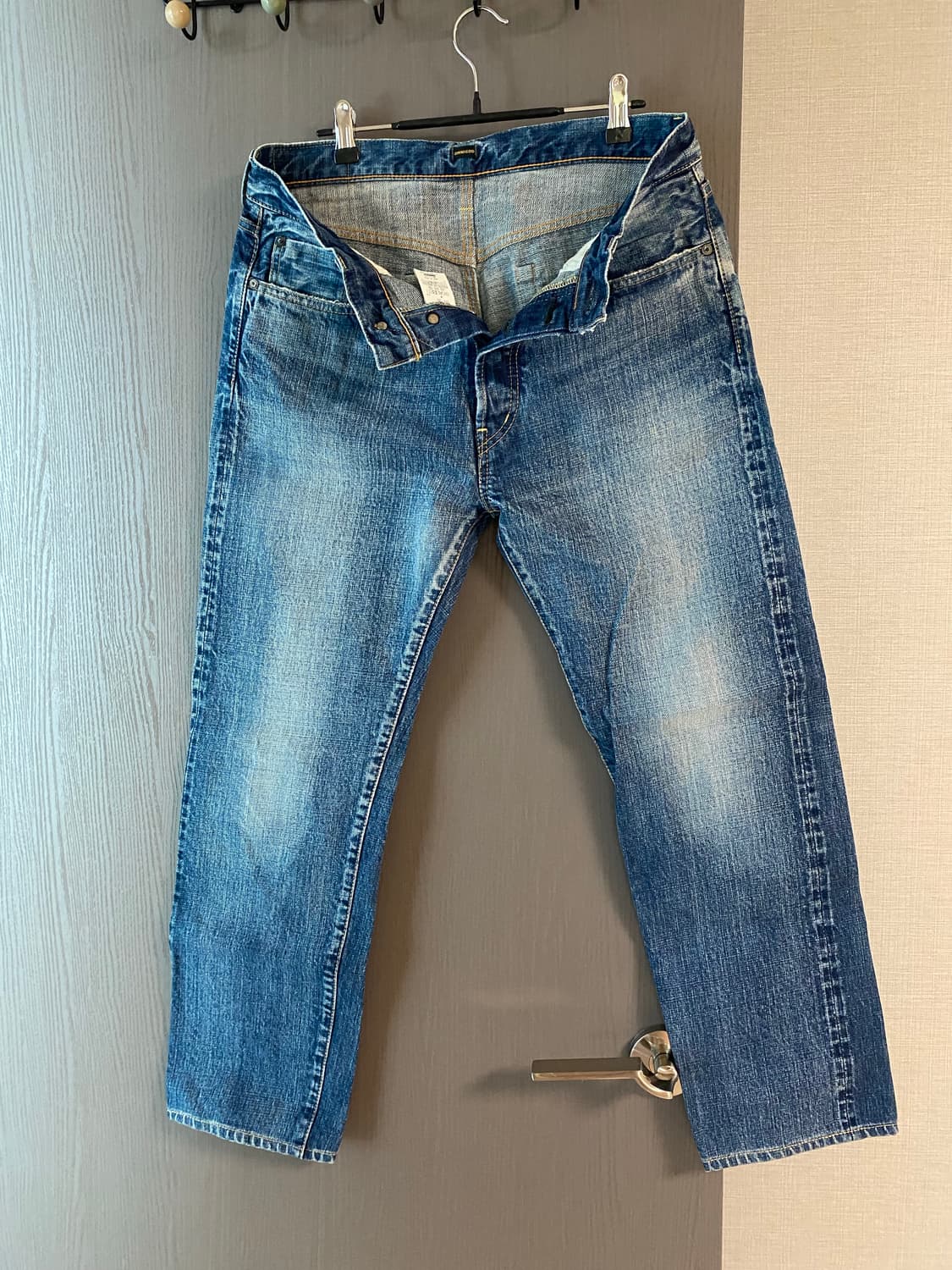 옴니갓 데님팬츠 중청 상품이미지1