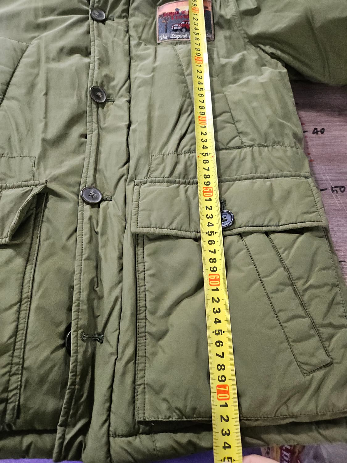 지프  정품 라쿤퍼 다운패딩 95M 상품이미지8