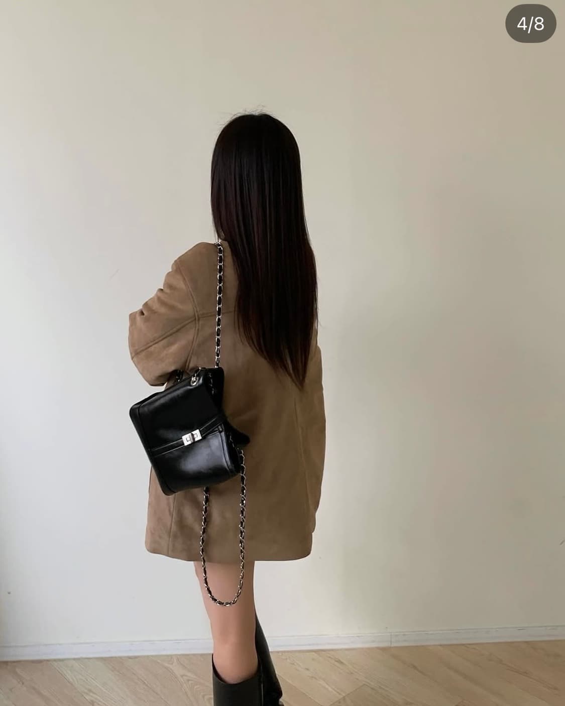 주드 누빔 안감 하프코트 상품이미지4