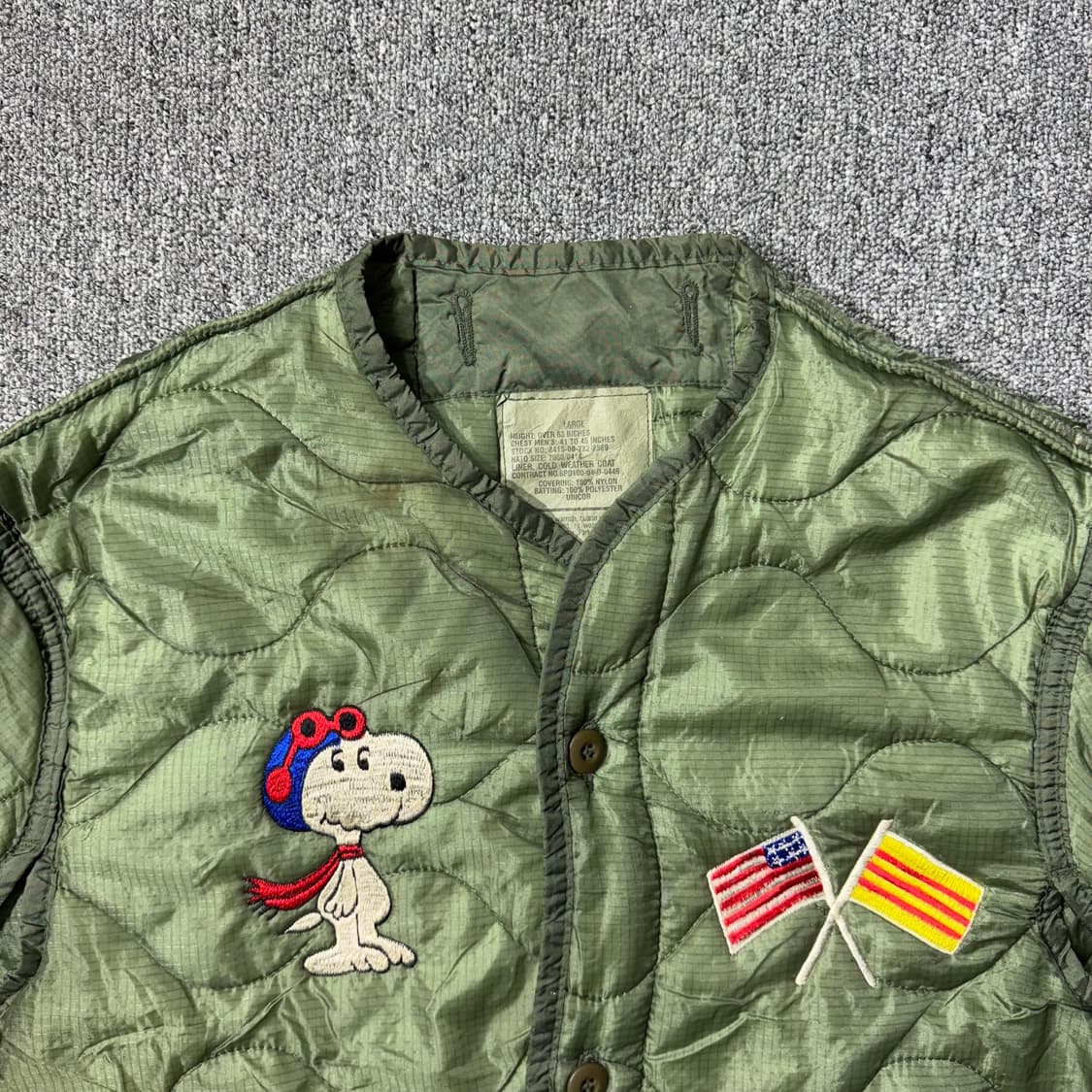 US ARMY Souvenir LinerJacket(L/OLD-6946) 상품이미지5