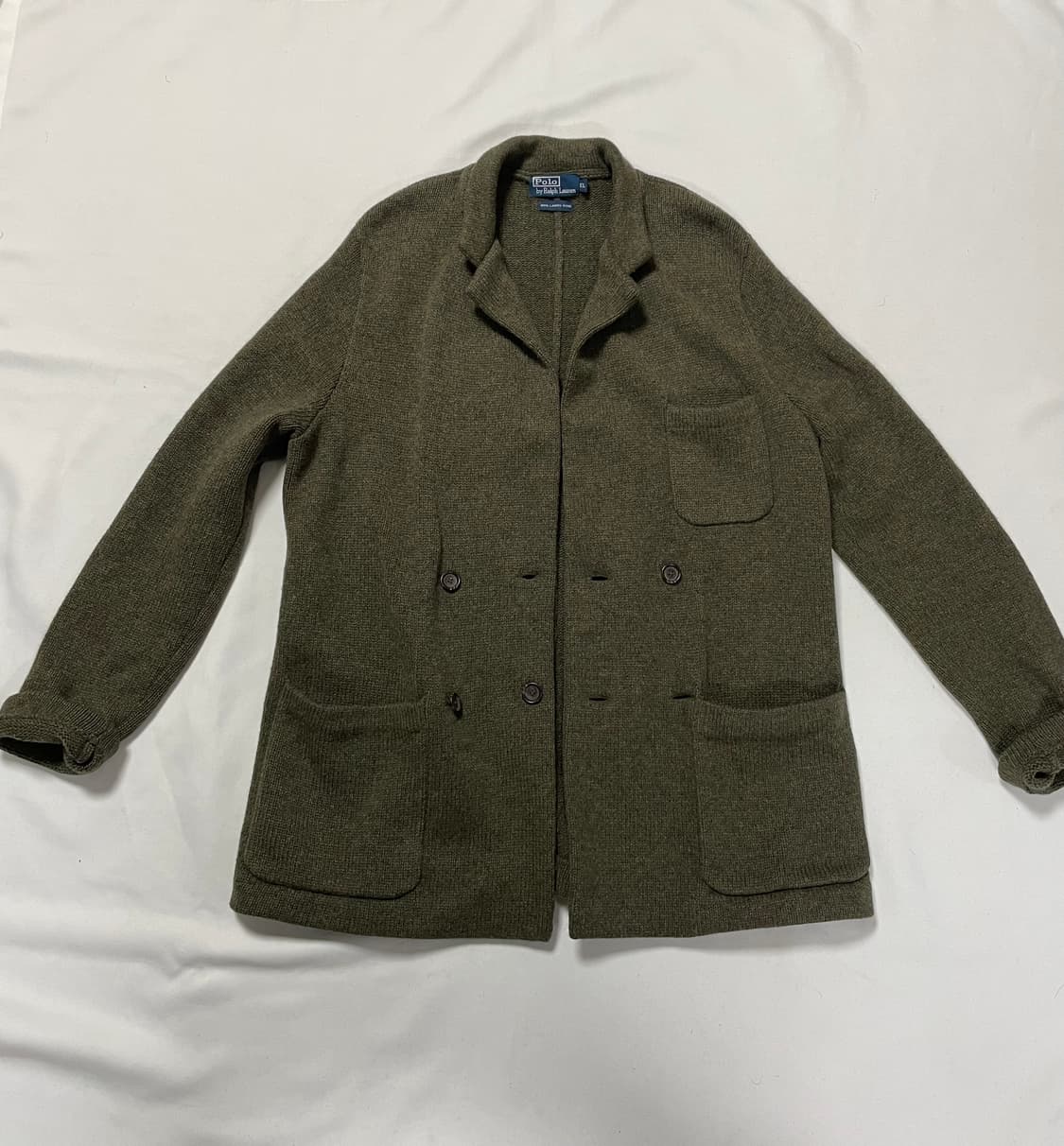 랄프로렌 폴로 램스울 가디건 자켓 상품이미지1