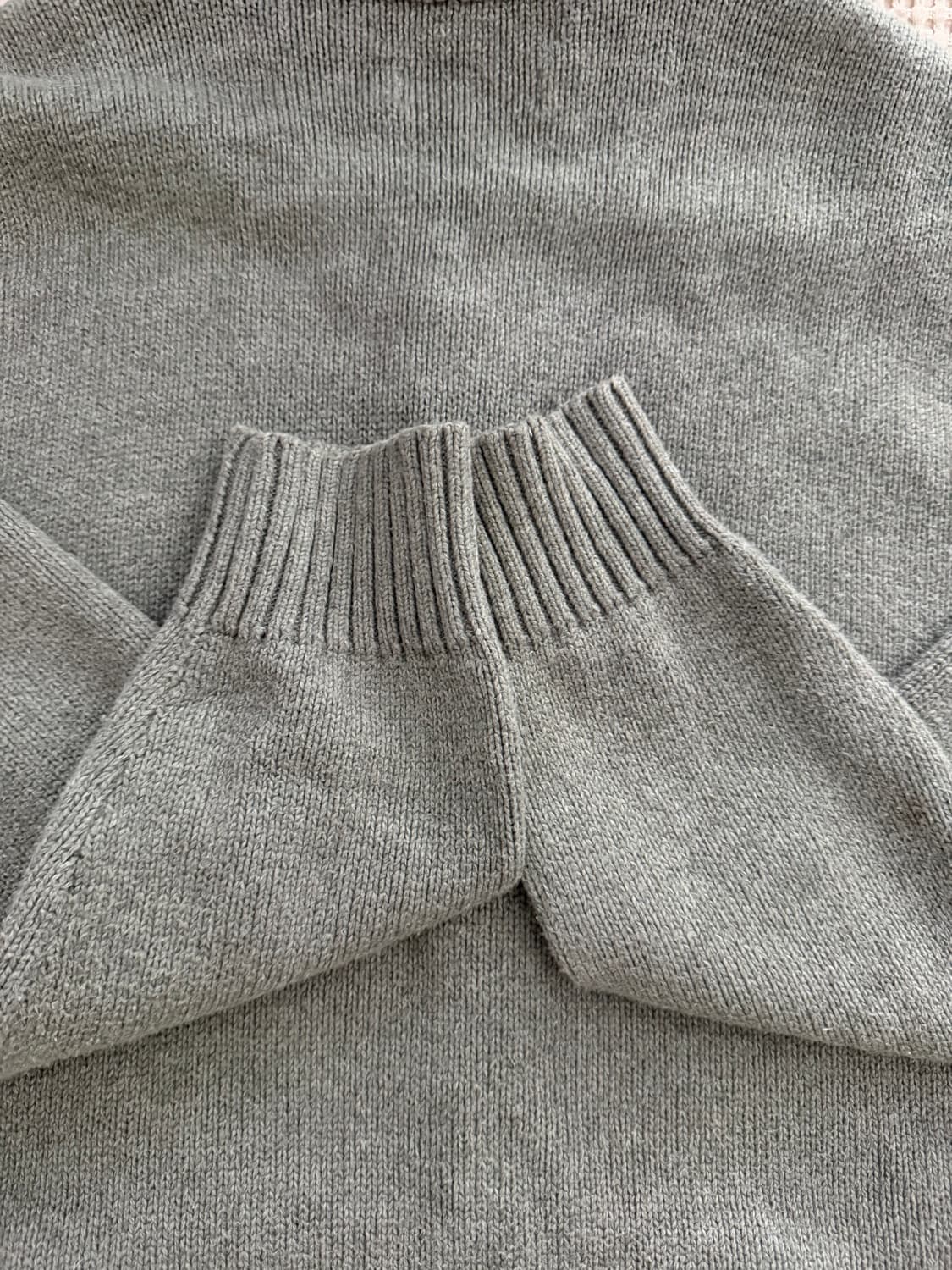 폴로 랄프로렌 니트 집업 회색 상품이미지5