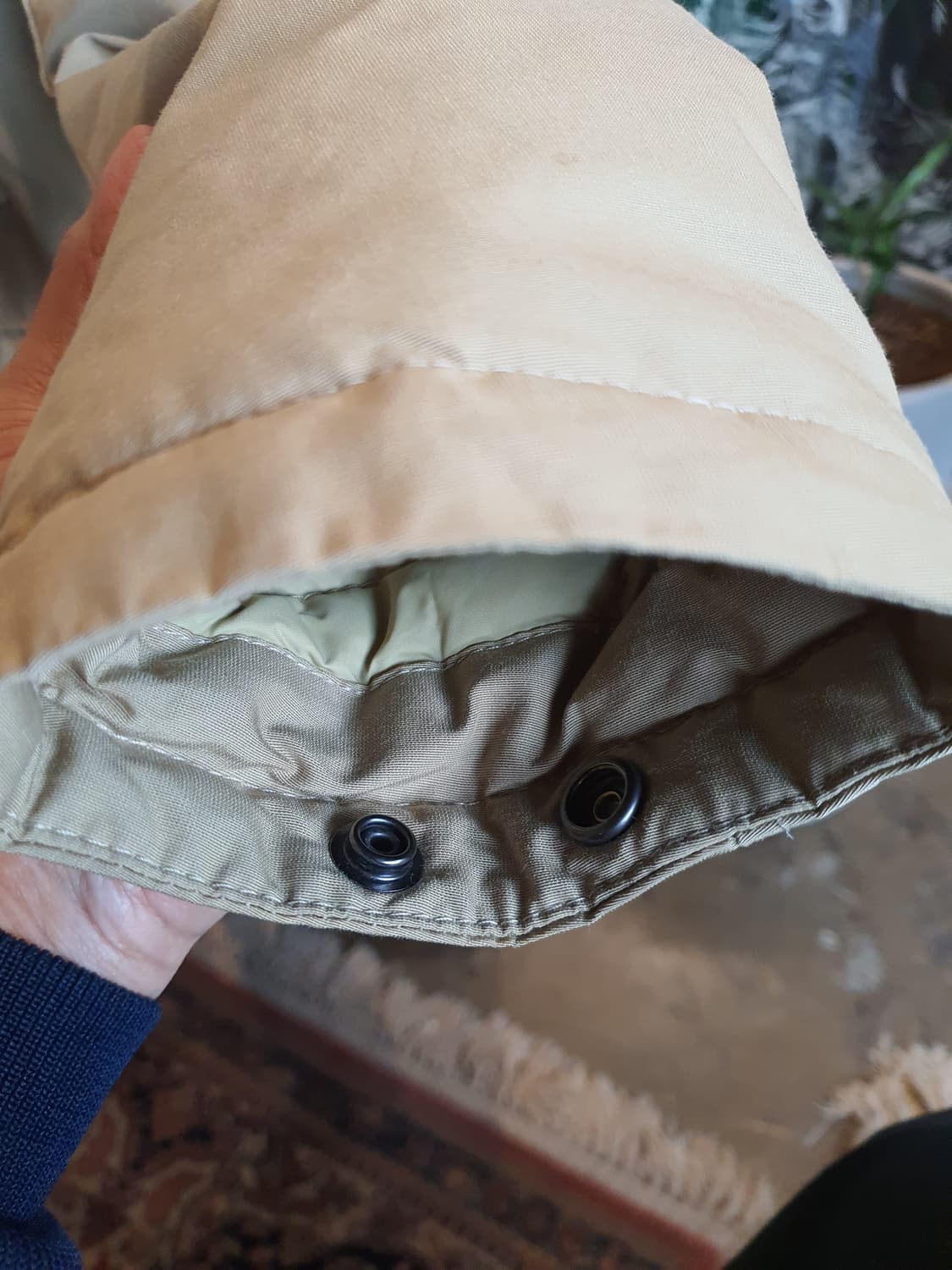 울리치(Woolrich) 아크틱 파카 골드카키/베이지 남자S 상품이미지6