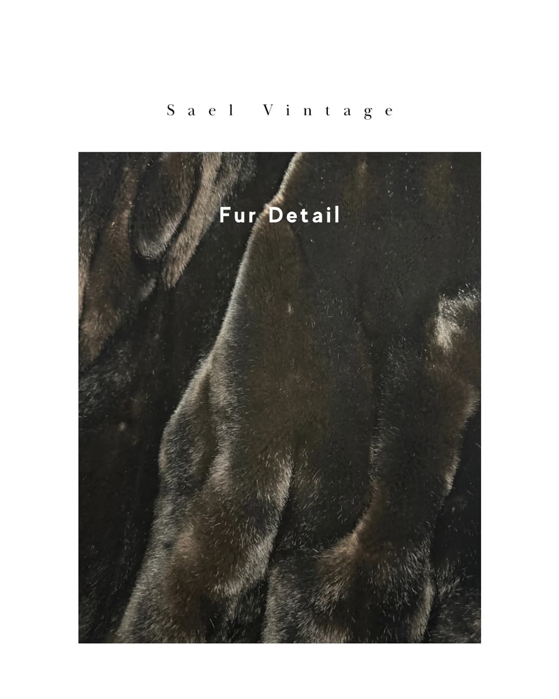 올드머니 블랙 롱 퍼 코트 (USA) 상품이미지6