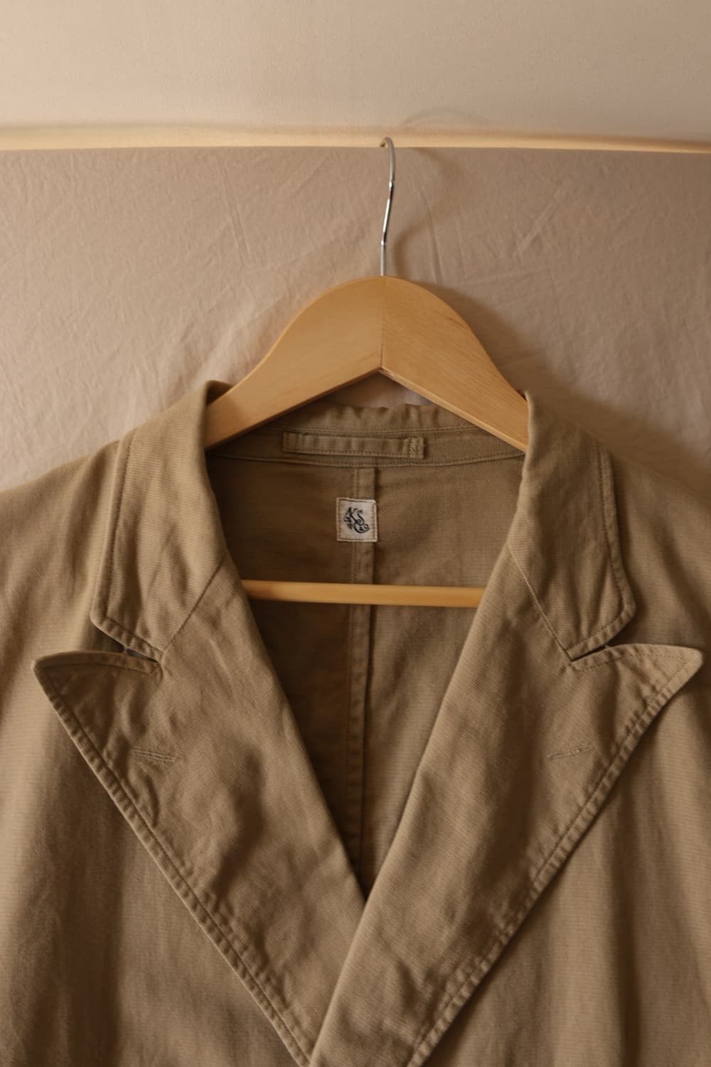 캡틴선샤인 린넨 코튼 혼방 더블 자켓 38 상품이미지2