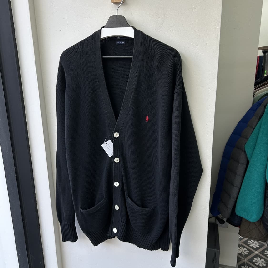 16030 - 폴로 랄프로렌 블랙 가디건 상품이미지2