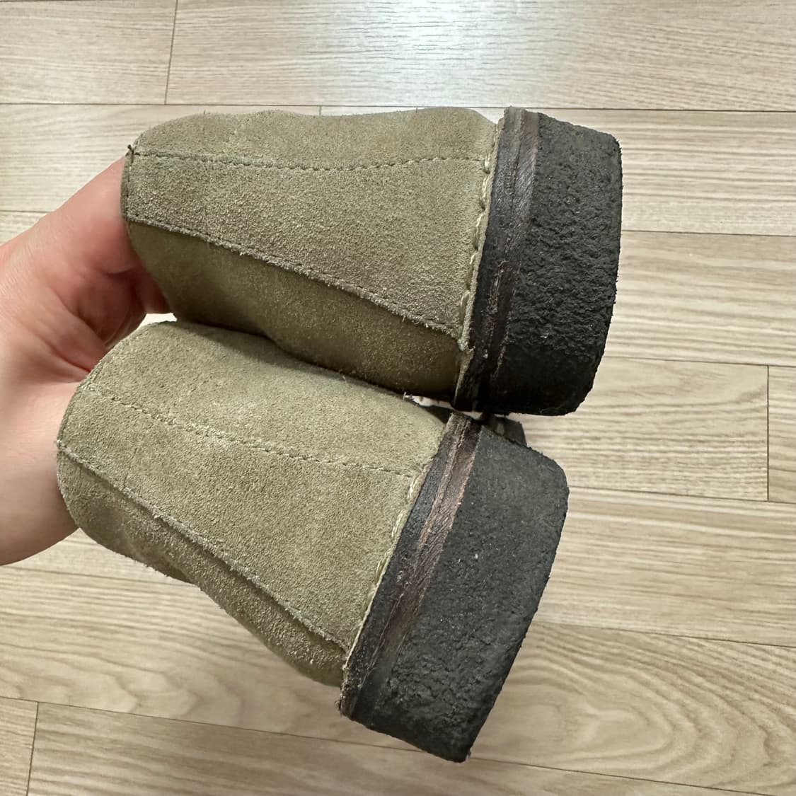 드레익스 크로스비 목토 처카 부츠 UK8 샌드 상품이미지9