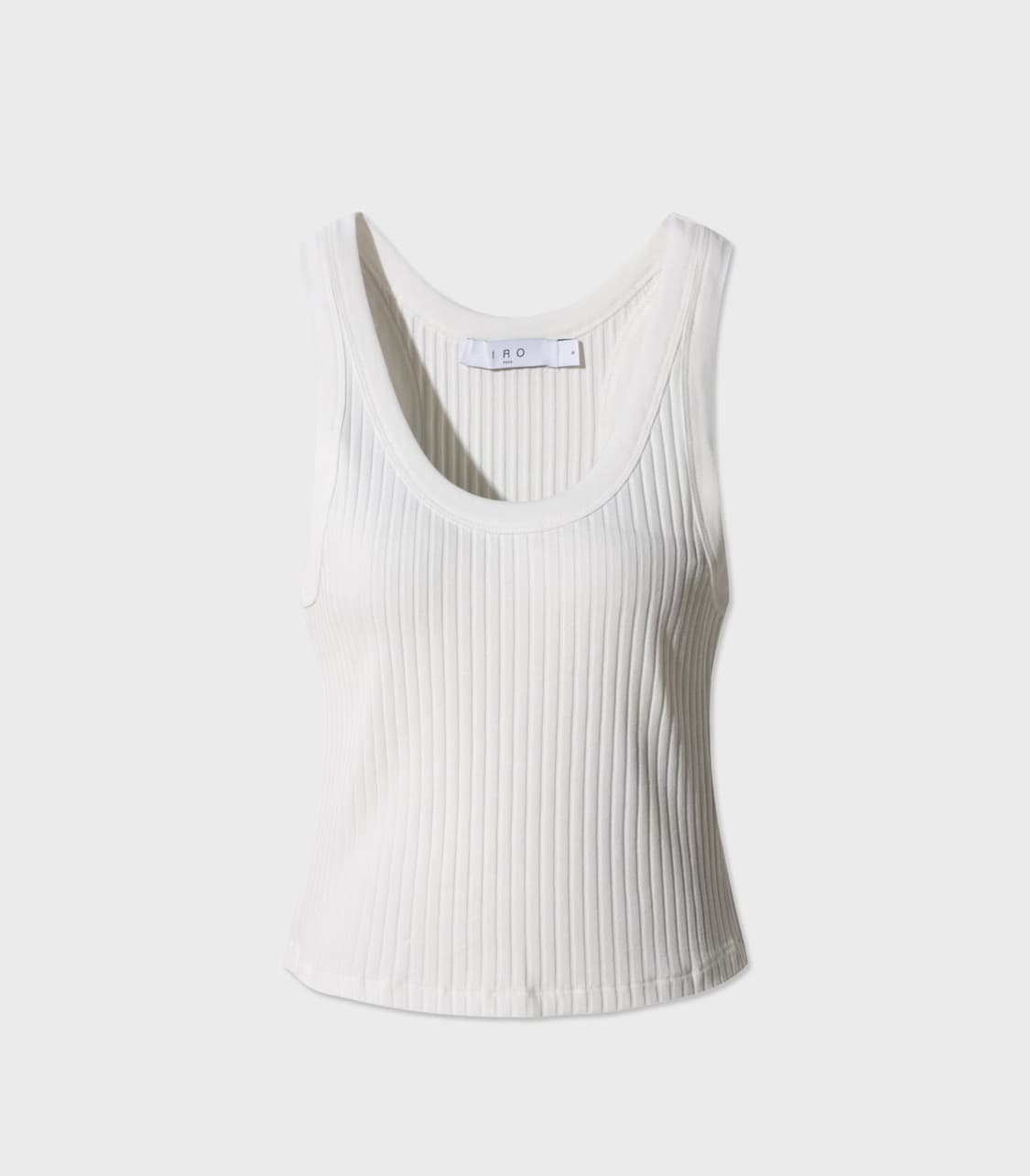 이로 엠마 립 탱크탑  - 화이트 상품이미지4
