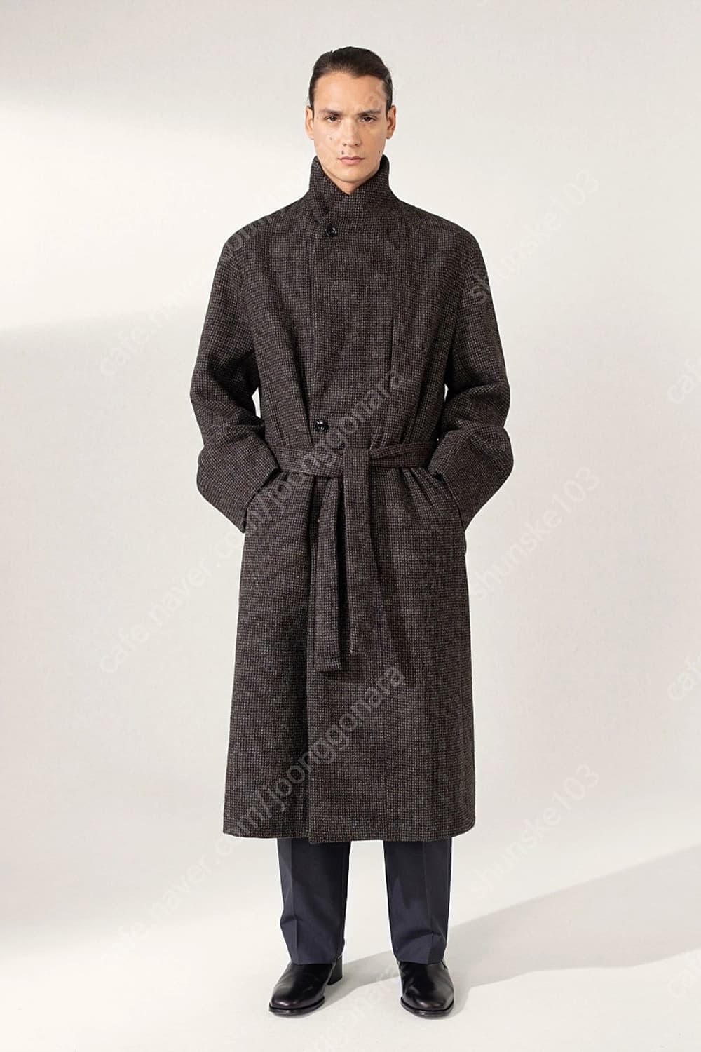 (구매) 20FW 르메르 티베탄 코트 다크올리브  상품이미지1