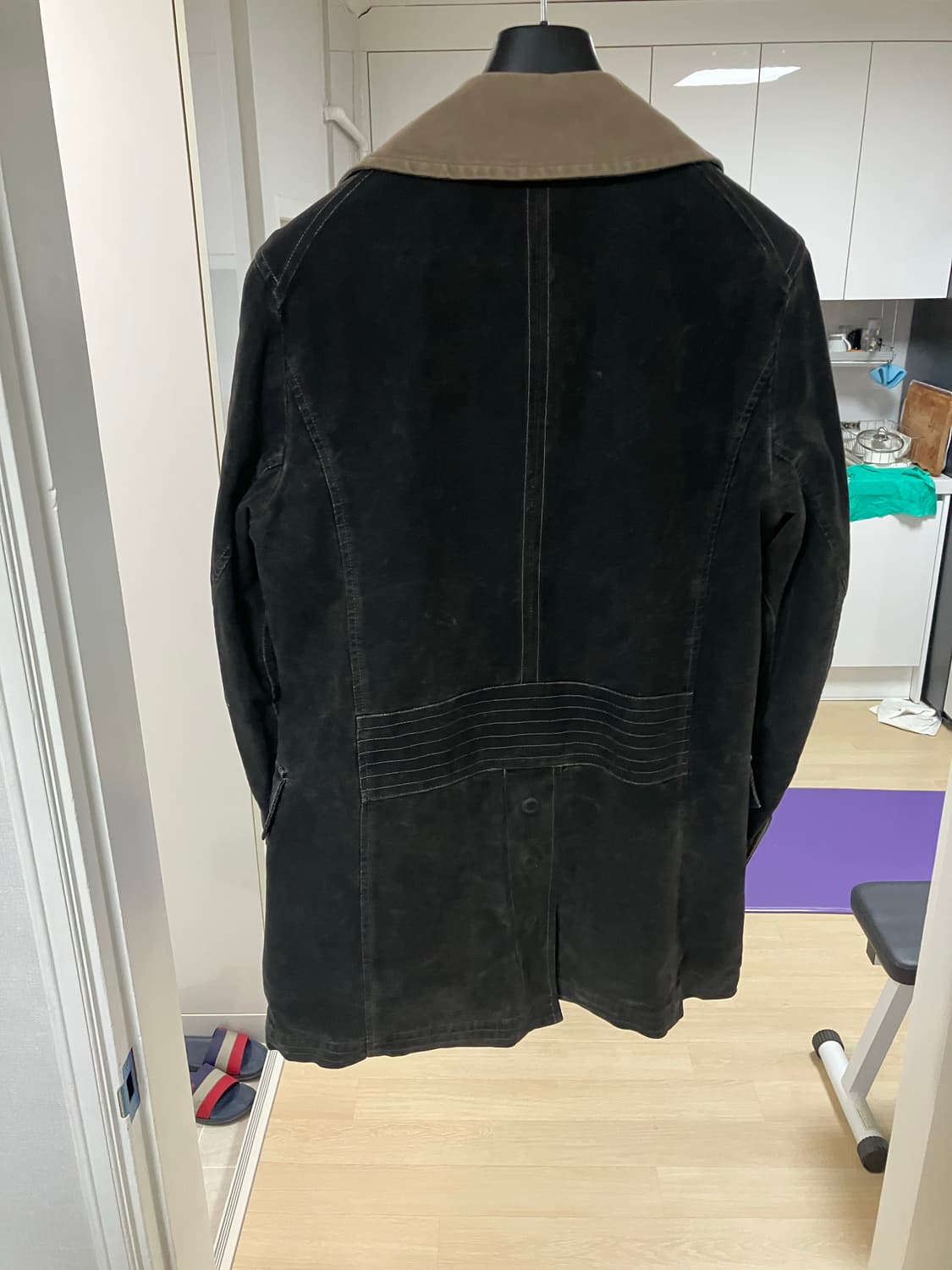 케네스 콜 스웨이드? 자켓 상품이미지3