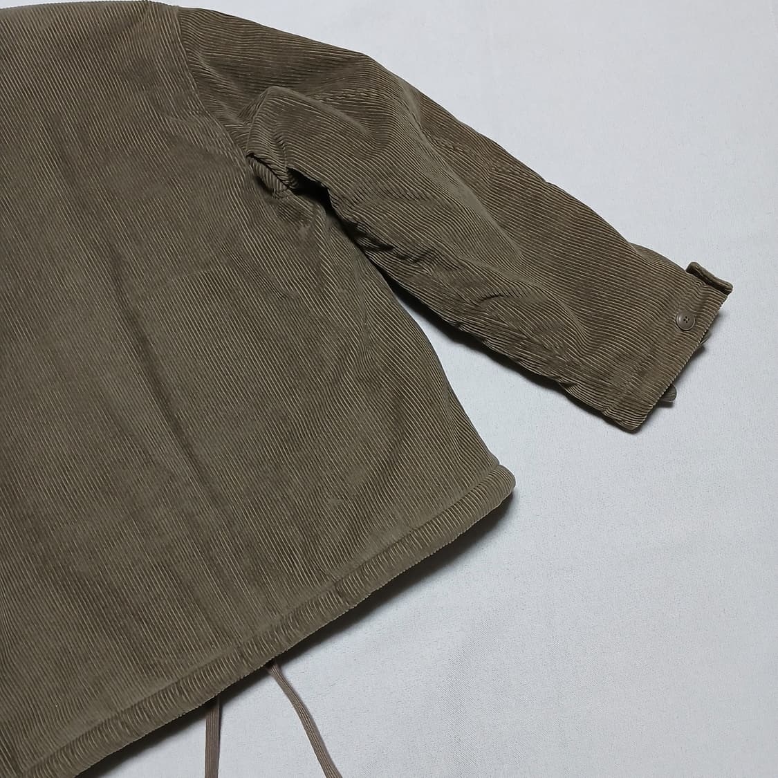 커버낫 코듀로이 양털 도톰 덱자켓 오버핏 패딩 상품이미지8