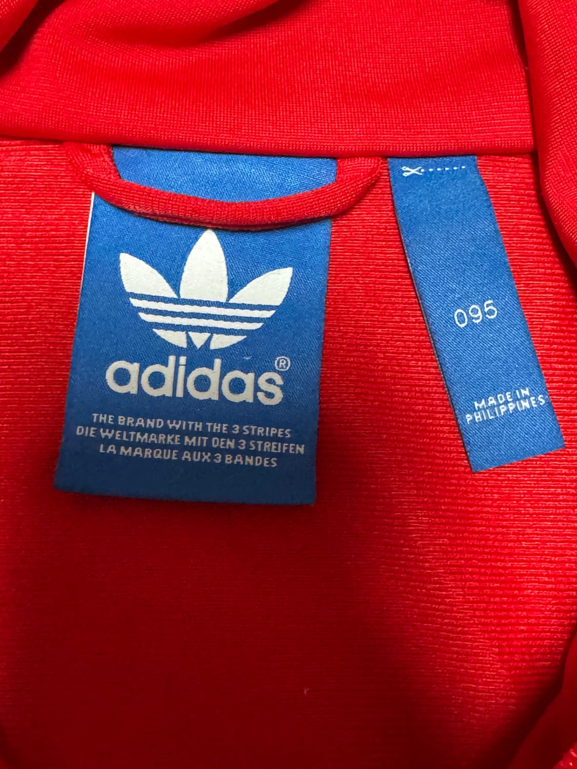 아디다스 레드 오렌지 파이어버드 져지 95 상품이미지6