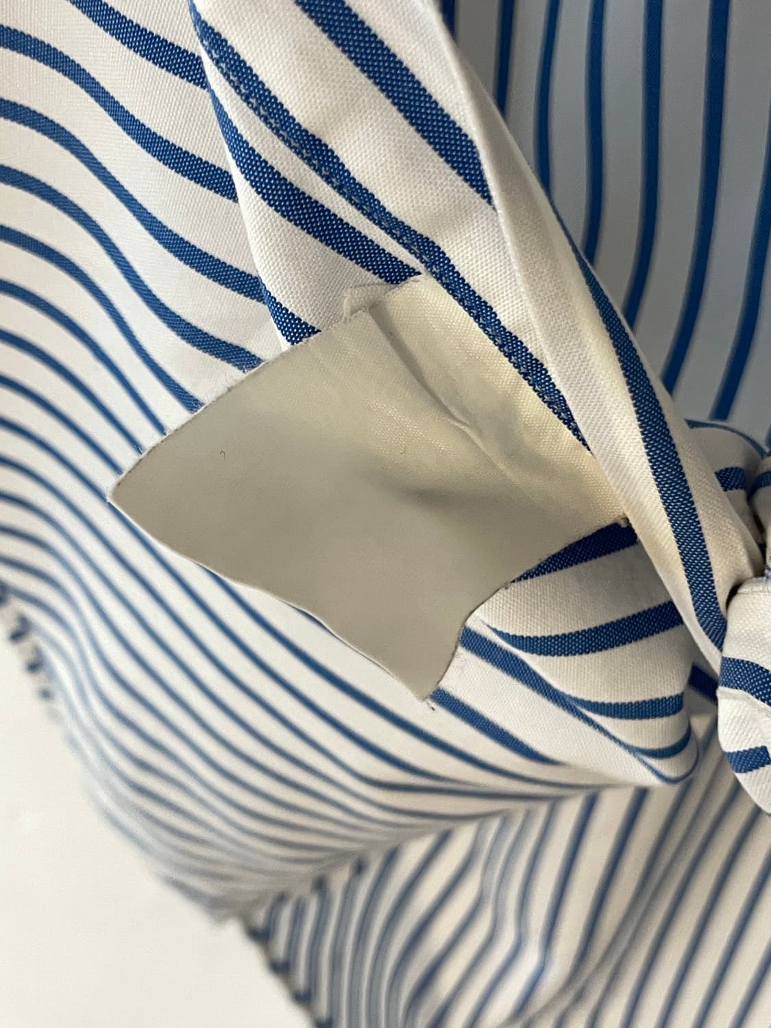 폴로 블루 스트라이프 반팔 셔츠  상품이미지7