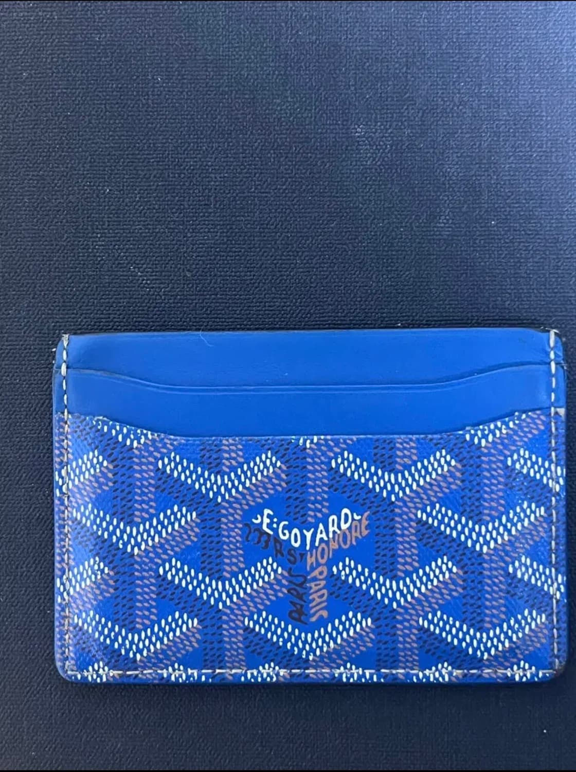 고야드 생쉴피스 카드지갑 블루 상품이미지1