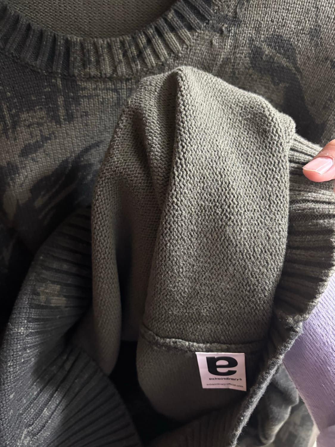 엑스트라오디너리 - A GOOD SHEPHERD PRINTING 스웨터 상품이미지8