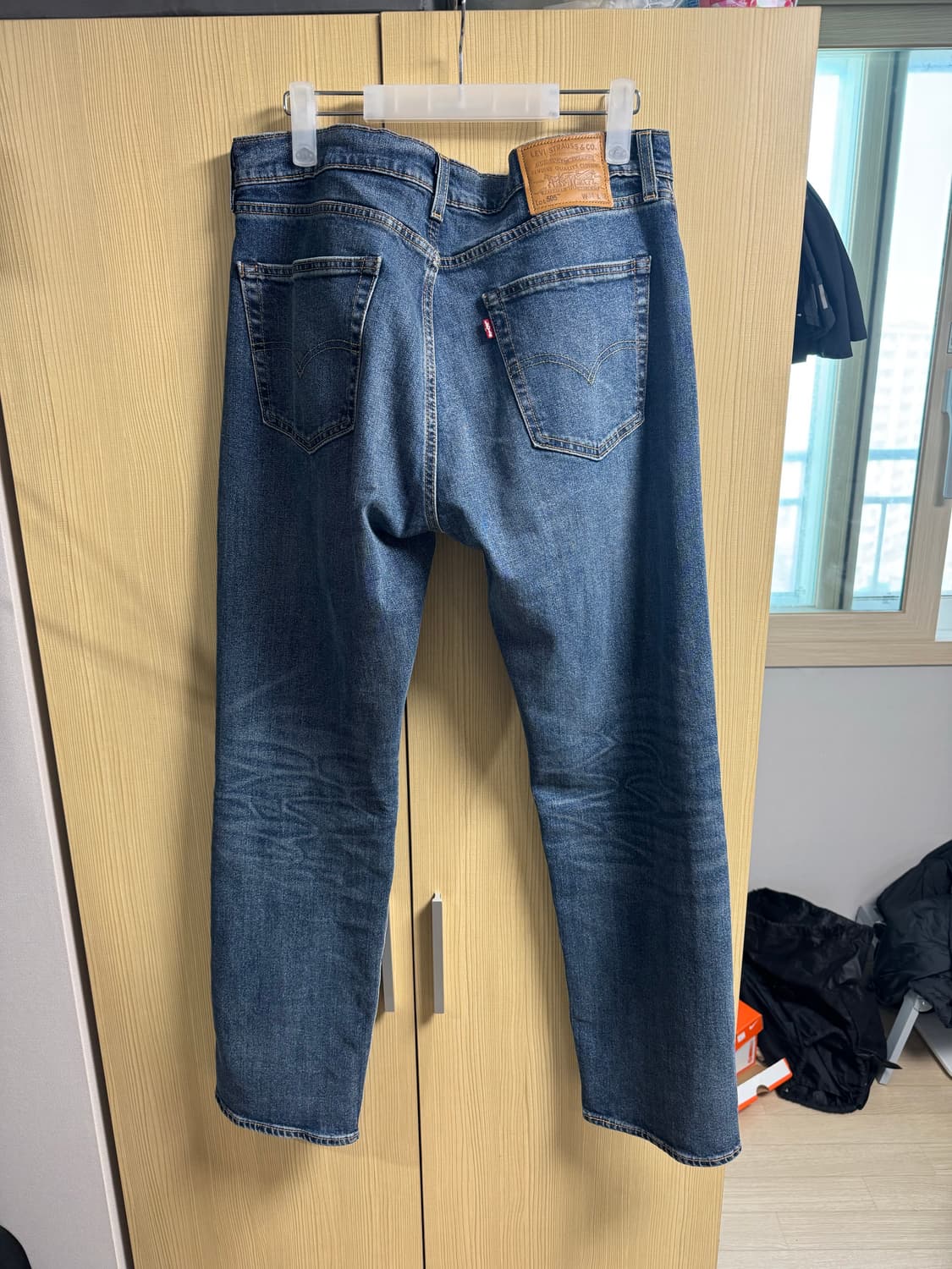 [W34 L32] 리바이스 505 레귤러 진 상품이미지2