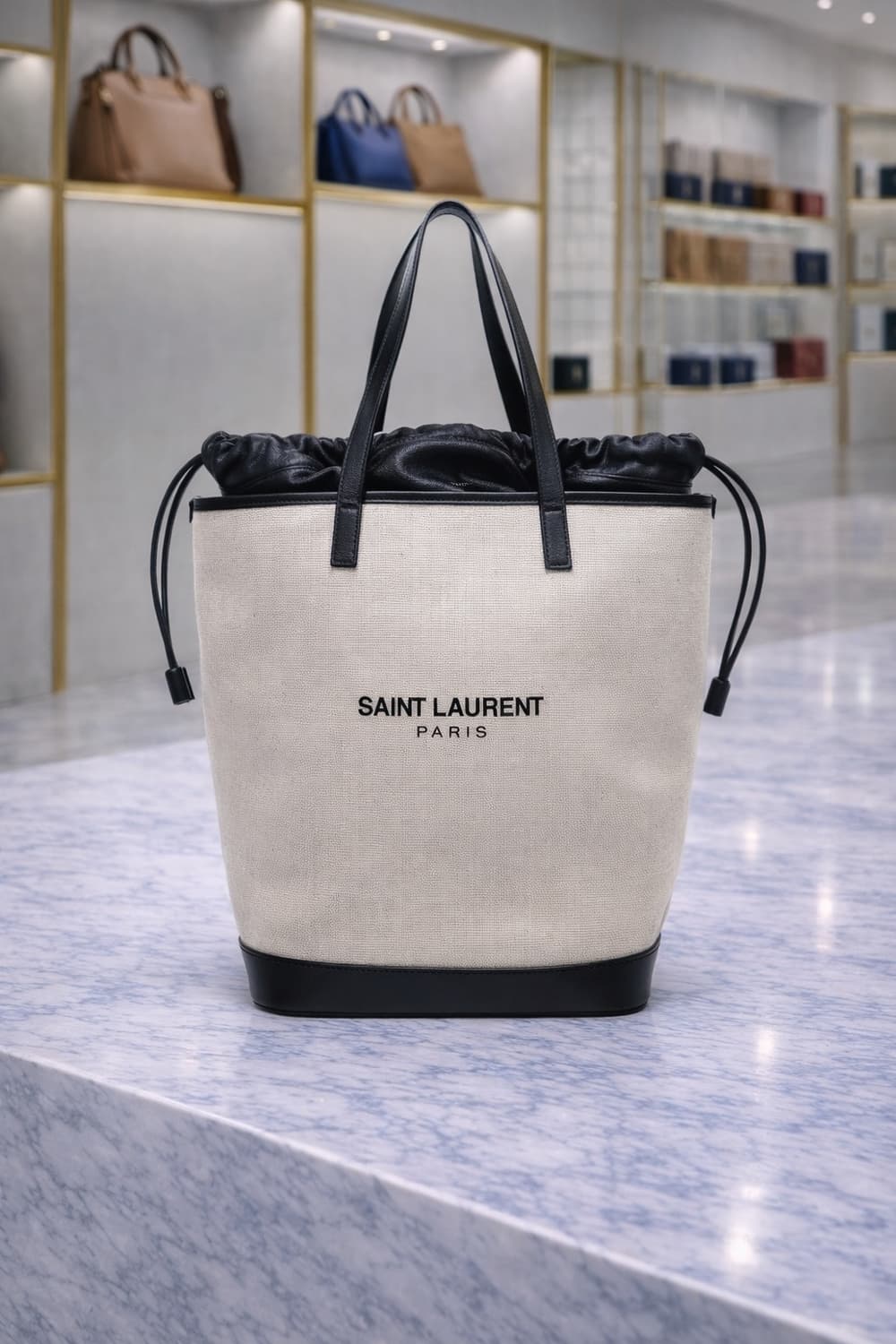 [S급] 생로랑 테디 버킷 토트 겸 숄더백 판매합니다!!! 상품이미지1