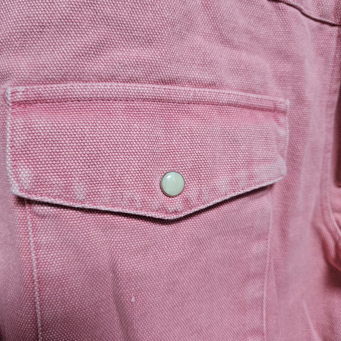 (L) 스투시 빈티지 워크자켓 핑크 상품이미지3