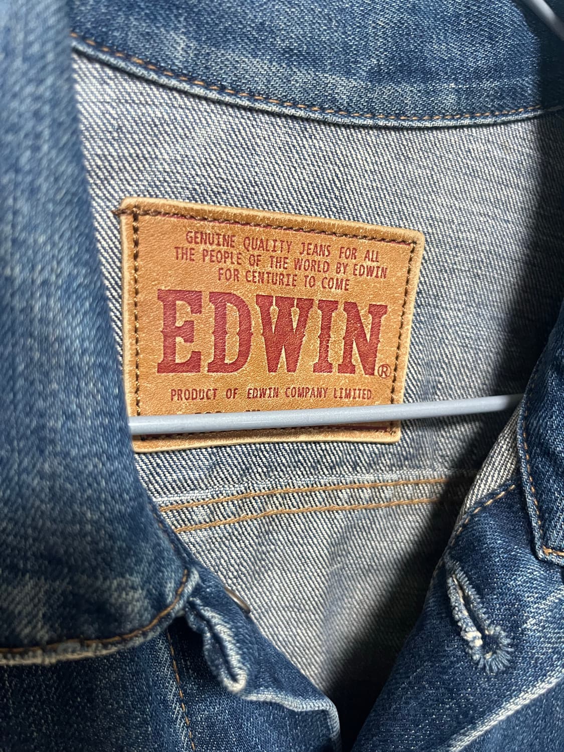 에드윈 데님 청자켓 상품이미지3