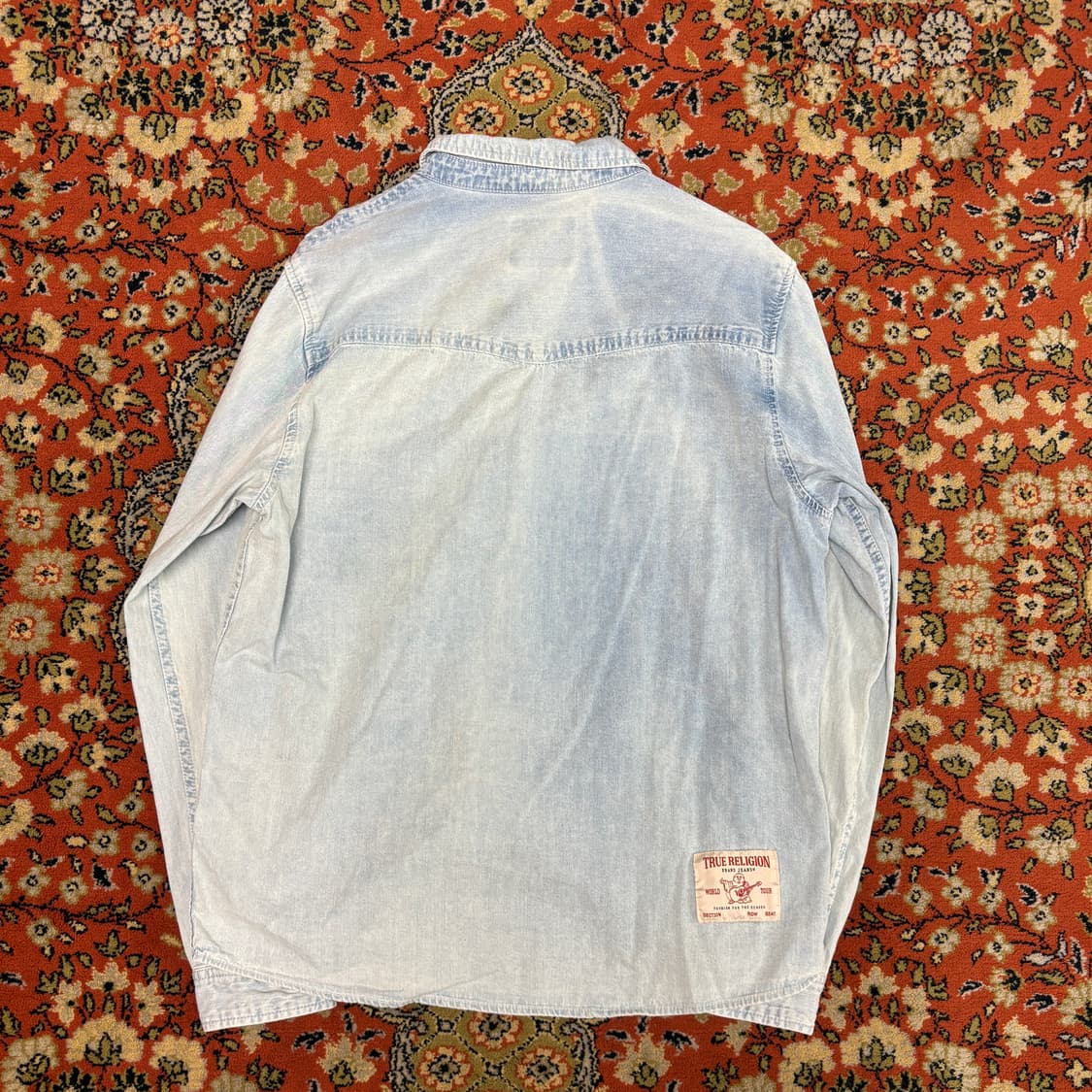 [XL] 트루릴리전 연청 데님 셔츠 상품이미지2