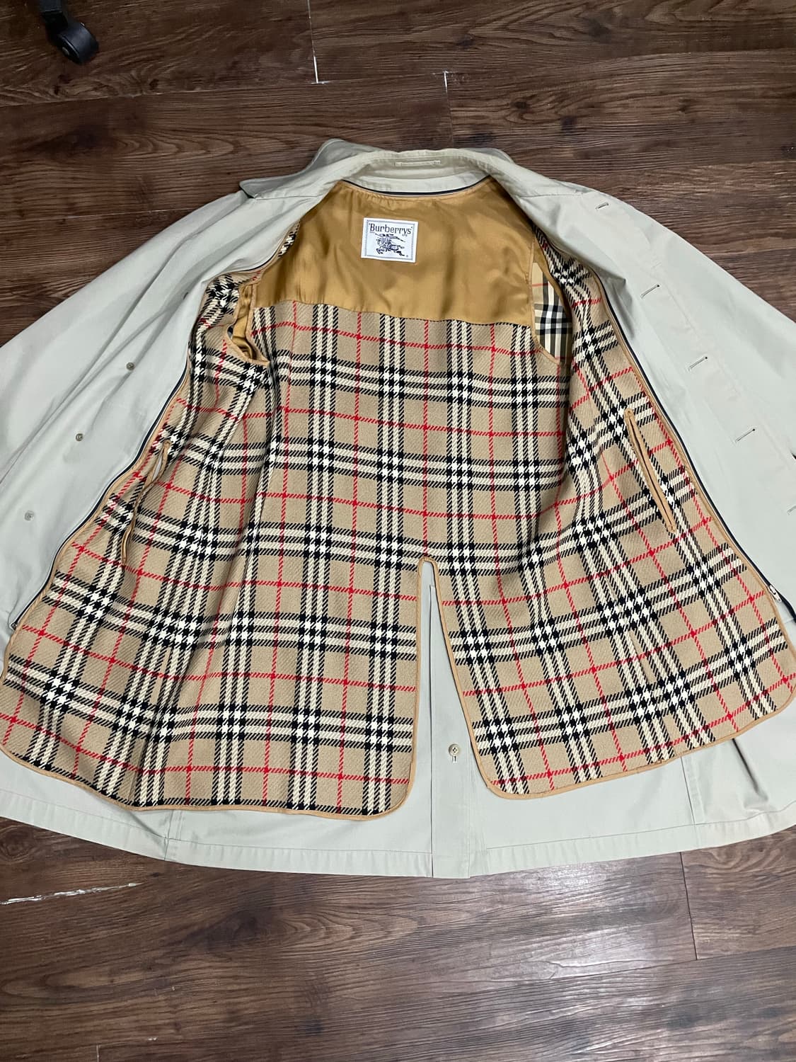 버버리 일본판 발마칸 트렌치 코트 카코트 상품이미지9